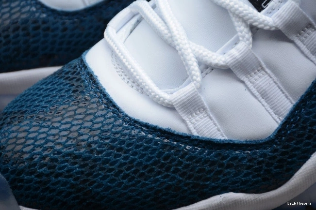 Kicktheory Blue 11 CD6846-102 Navy Low Air Jordan Snakeskin 0725